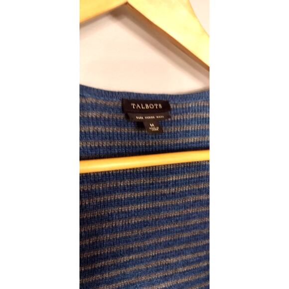 Talbots Flyaway Long Pure Merino Wool Cardigan Size Medium - Picture 7 of 10